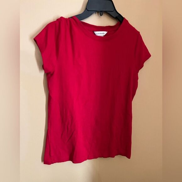 Club Monaco large red blouse - Picture 1 of 6